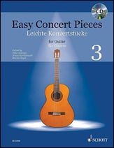 Easy Concert Pieces, Vol. 3 Guitar and Fretted sheet music cover